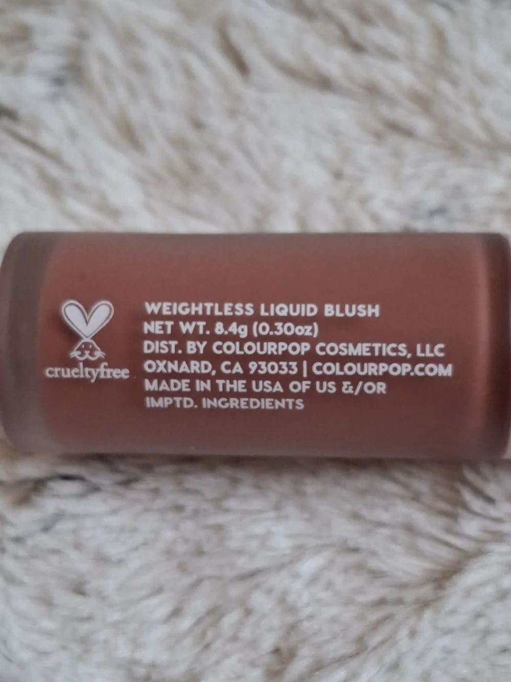 THX Liquid Blush Colourpop Cosmetics